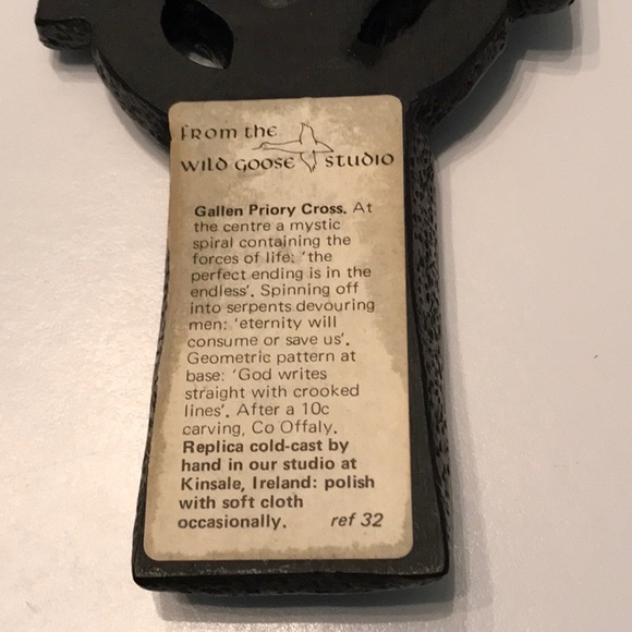 Preowned Wild Goose Studio Galen Priory Cross - 6” - Picture 5 of 6